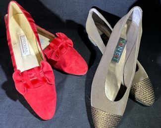 Most shoes & boots range from  size 7.5-8.5