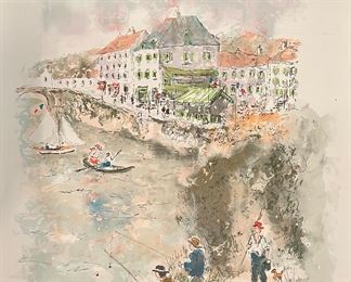 “Sunday In The Isle de France”
By Urbain Huchet
Artist Proof - 22”x30”