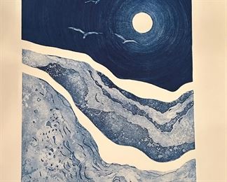 “Evening Surf”
By Cynthia December
21”x12”