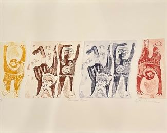 “Exercise Class”
By Cynthia December
Artist Proof   18/20