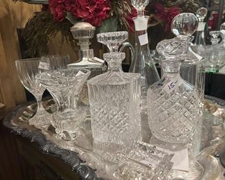 Collection of Decanters 