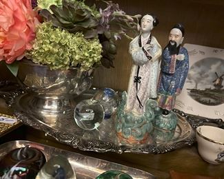 Porcelain Sculptures, and make sure to check out all the beautiful silk flower arrangements throughout the house 