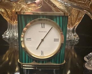 Tiffany & Co.  Desk Clock 