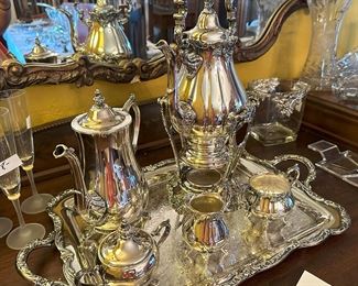 Silver plate Tea Service
