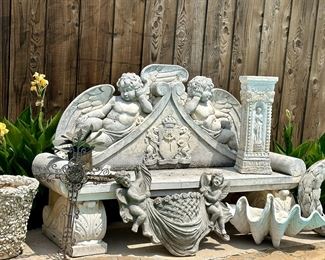 Tammy Faye Bakers Benches (set of two!) 