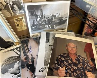 Tons of signed and certified celebrity photos 