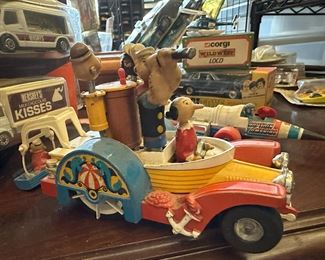 Corgi Popeye Vintage Car