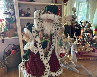 Signed and Numbered Mark Roberts Santa 