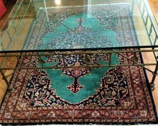 Hand Forged Iron  Cocktail Table  48" Square x 17" High