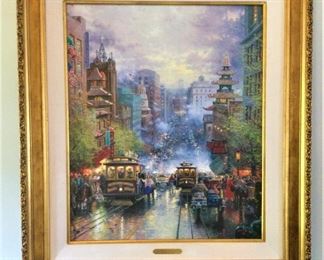 Thomas Kincaid Masters Series "California Street"