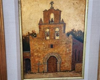 A fabulous early painting by Maxine Grahm Price