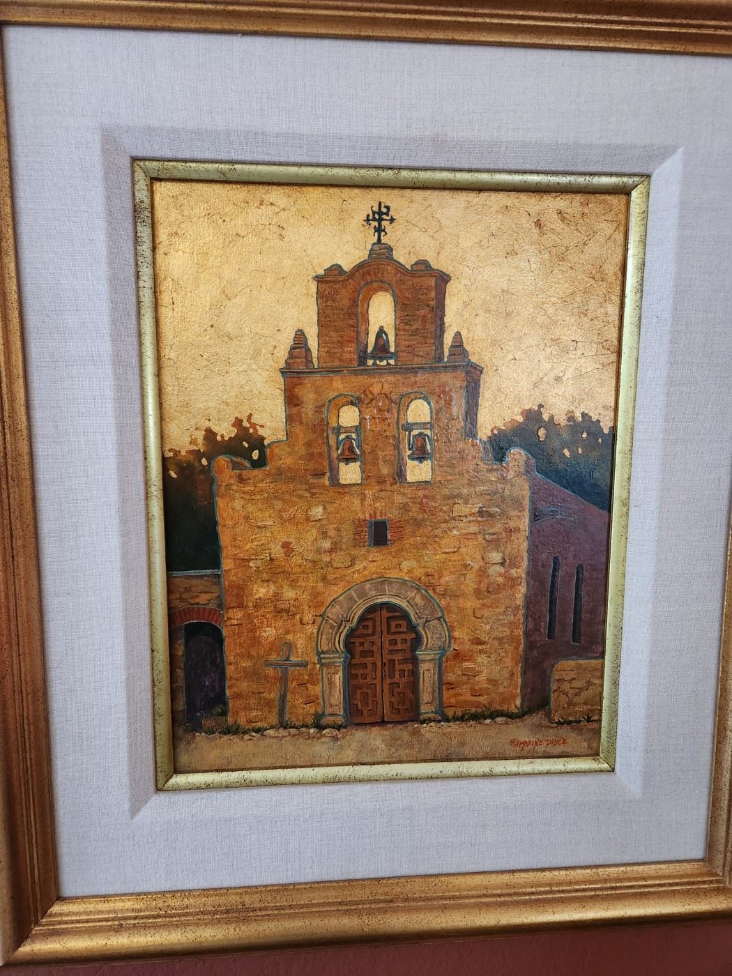 A fabulous early painting by Maxine Grahm Price