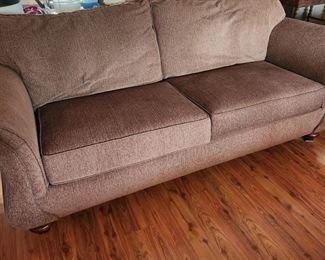 Neutral Color Newer Broyhill Couch
