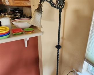 Antique Floor Lamp- Works
