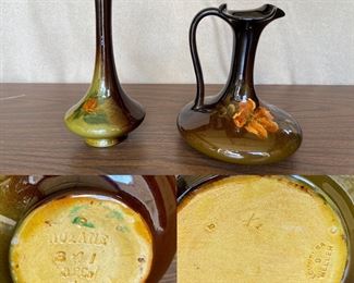 Antique Louwelsa 9 Weller Pottery Pitcher