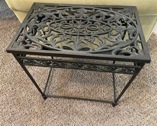 Cast Iron Side Table
