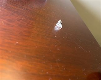 Single Solitare Diamond Stud Earring Wt 0.52       I Color VvS1