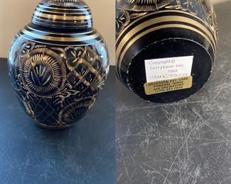 Engraved Brass Deceased Pet Urn
