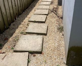 Pavers various sizes and quantity $1 each 