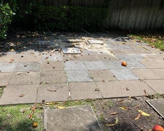 Pavers various sizes and quantity $1 each 