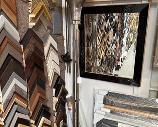 Framed mirror