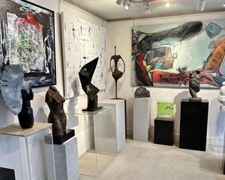 Original bronze sculptures