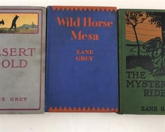 Zane Grey books vintage