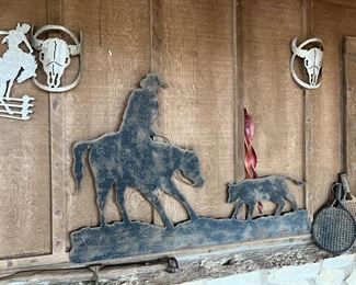 western cut metal art