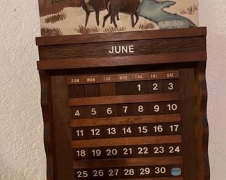 interchangeable calendar