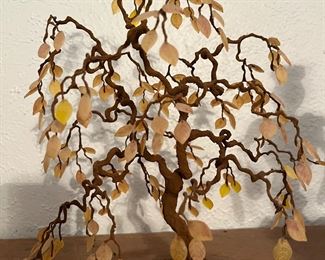 wire tree sculpture