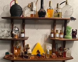 vintage perfume bottles