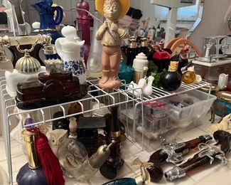 toiletries and bathroom decor