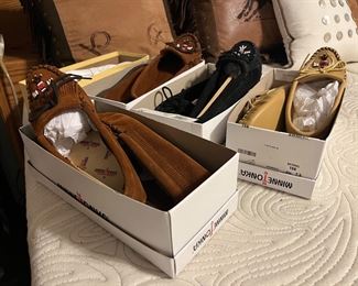 Size 7.5 Minnetonka shoes, NIB