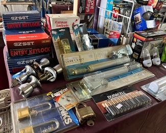 door knobs and batteries