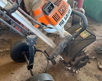 Echo front tine tiller