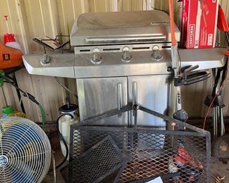 BBQ barbeque grill, propane