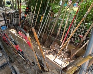 long handled garden tools