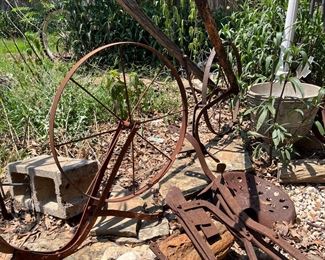 primitive farm implements