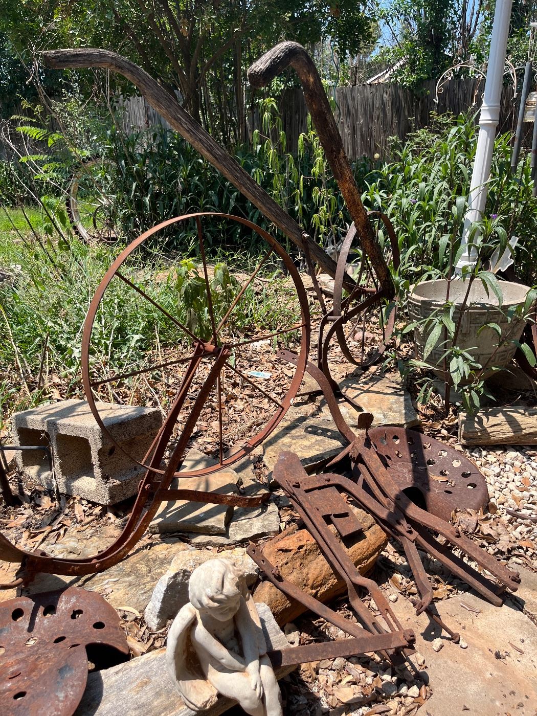 primitive farm implements