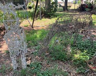 reindeer holiday lights