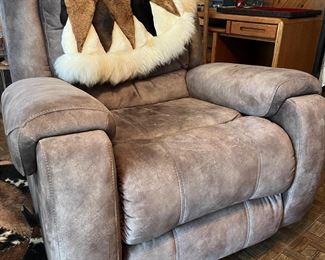 leatherette recliner