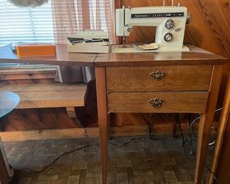 kenmore sewing machine with cabinet