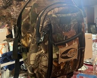 camouflage backpack