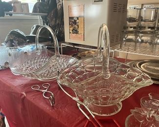 glass baskets