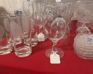 clear glassware