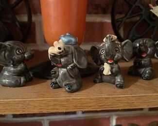 small elephant figurines