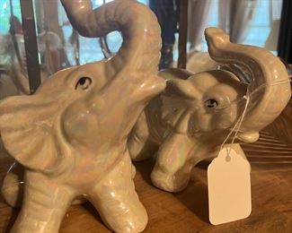 good luck (trunk up) elephant figurines; dozens available