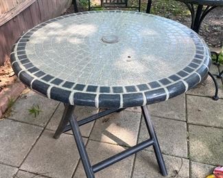 Patio table 