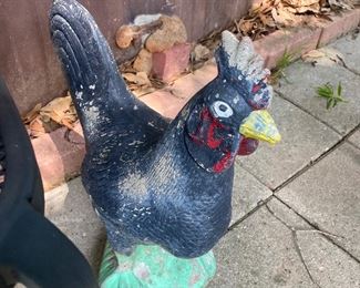 Concrete chicken