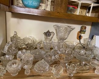 Beautiful crystal pieces 